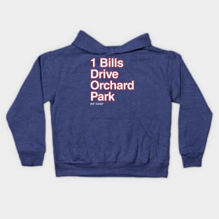 Buffalo Bills Football Stadium Kids Hoodie